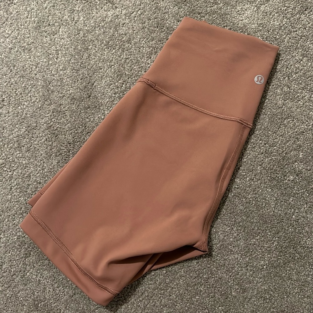 Lululemon bike shorts! Size 4. Only worn once! Wunder train